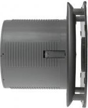 Cata X-MART 10H koupelnový ventilátor axiální s automatem, 15W, potrubí 100mm, nerez mat 01044000