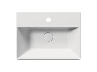 GSI KUBE X keramické umyvadlo 50x37cm, bílá mat 9447109