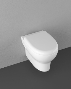 Isvea ABSOLUTE závěsná WC mísa, Rimless, 35x50cm, bílá 10AB02002