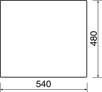 Granitový dřez Sinks CUBE 560 Titanium + Elasta nerez/černá G22772