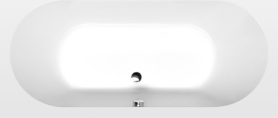 Polysan LEVANA obdélníková vana 170x80x39cm, bílá mat 71745.11