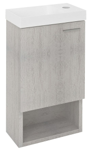 Sapho LATUS XI umyvadlová skříňka 30x53x16, 5cm, dub Polar LT711-1010
