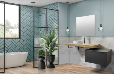 Mereo Ponte, koupelnová skříňka 70 cm, Multidecor, Černá Supermat CN291CIPM