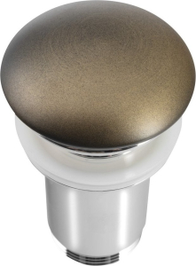 Sapho PRIORI umyvadlová výpust 5/4“, click-clack, keramická zátka, 10-50mm, bronz PV032