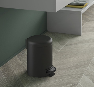 Gedy POTTY odpadkový koš 3l, Soft Close, černá mat 320914