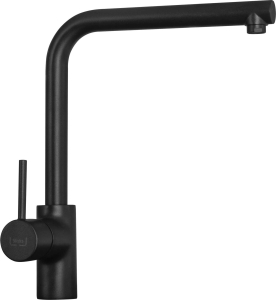 Granitový dřez Sinks RIM 650 L Granblack + Elka černá matná G2730