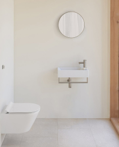GSI KUBE X keramické umývátko 50x25cm, pravé/levé, bílá ExtraGlaze 9486111
