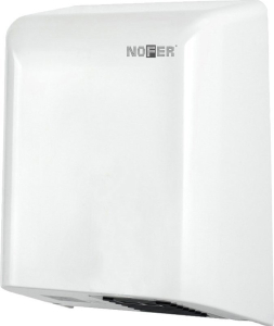 NOFER BIGFLOW bezdotykový elektrický osoušeč rukou 220-240V, 2050W, 253x325x152mm, ABS/bílá 01461.W