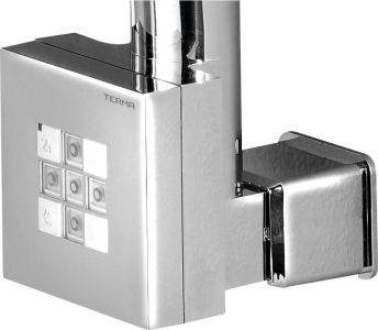 Sapho KTX topná tyč s termostatem, s krytem pro kabel, 300 W, chrom KTX-CW-300