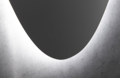 Sapho STEN zrcadlo s LED podsvícením 80x55cm NA280