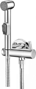 Aqualine Nástěnný ventil s ruční bidetovou sprškou, chrom SK215