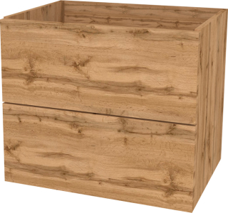 Mereo Ponte, koupelnová skříňka 61 cm, Multidecor, Dub Wotan CN290SDWOT