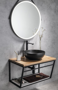 Sapho WOODY deska 756x28x463mm, masiv přírodní dub WDS750-70