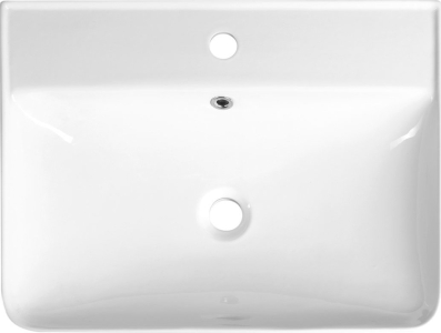 Aqualine ZEN keramické umyvadlo nábytkové 60x45cm, bílá 3060