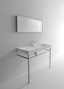 Kerasan CENTO keramické umyvadlo 120x45cm, bílá 353401