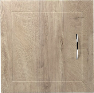 Aqualine Revizní dvířka 60x60cm, dub Platin DS125