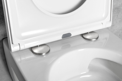 Bruckner HEIKE WC sedátko, Slim, Soft Close, duroplast, bílá 301.309.4