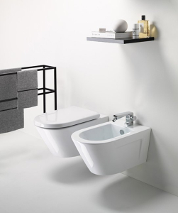 GSI NORM závěsná WC mísa, Swirlflush, 36x55cm, bílá ExtraGlaze 861511