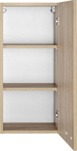 Aqualine ZOJA/KERAMIA FRESH horní skříňka 35x76x23cm, dub platin 50336