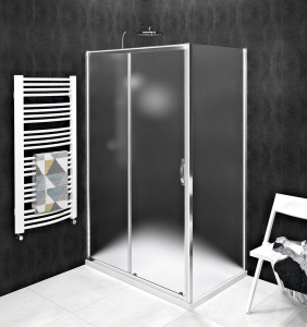 Gelco SIGMA SIMPLY obdélníkový sprchový kout 1100x900mm L/P varianta, sklo Brick GS4211GS4390