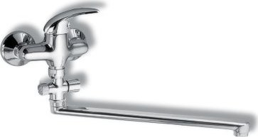 Novaservis Paneláková baterie bez příslušenství 150 mm Metalia 55 chrom 55072/1,0