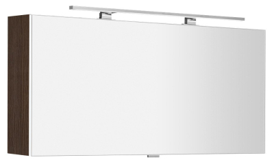 Sapho CLOE galerka s LED osvětlením 120x50x18cm, borovice rustik CE120-0016