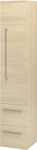 Mereo Bino, koupelnová skříňka vysoká 163 cm, pravá, dub Sand Barbera CN638