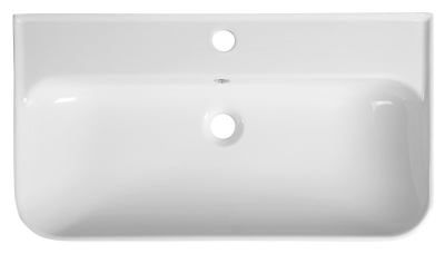 Isvea SISTEMA U keramické umyvadlo 70x38cm, bílá 10PL53070