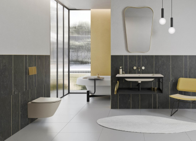 GSI MODO závěsná WC mísa, Swirlflush, 37x54cm, creta dual-mat 841508