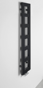 Sapho BLOCK otopné těleso 280x1330 mm, černá mat IR181