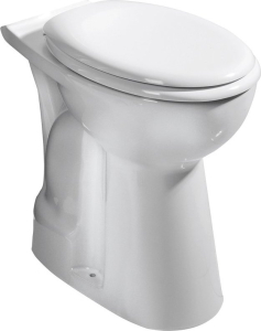 CREAVIT HANDICAP WC mísa kombi, zvýšený sedák, spodní odpad, 36, 5x67, 2cm, bílá BD305