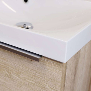 Mereo Mailo, koupelnová skříňka 61 cm, chrom madlo, Multidecor, Bílá lesk perlička CN590SBIEL