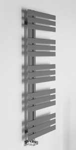 Sapho SILVANA otopné těleso 500x1236 mm, metalická stříbrná IR153