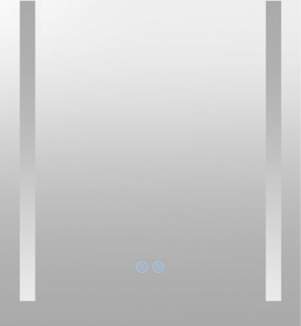 Mereo Zrcadlo 60x70 cm s LED osvětlením a odmlžováním CN155