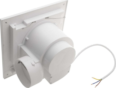 Sapho TECTO stropní ventilátor axiální, 20W, potrubí 100mm, bílá TC201