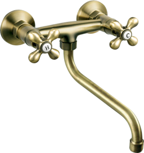 Novaservis Dřezová nástěnná baterie 150 mm bronz BAI5BR