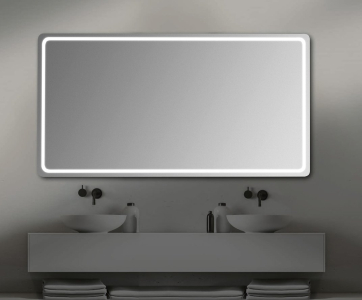 Sapho NYX zrcadlo s LED osvětlením 120x60cm NY120