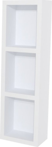 Mereo Aira, koupelnová skříňka 20 cm, horní, policová, Multidecor, Arktická bílá CN796SBIAA