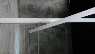 Aqualine AMICO sprchové dveře výklopné 740-820x1850mm, čiré sklo G70
