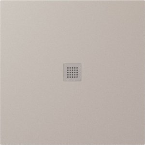 Polysan TRENECA vanička z litého mramoru s možností úpravy rozměru, 100x100cm, béžová mat 84301.81