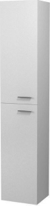 Aqualine ZOJA/KERAMIA FRESH skříňka vysoká 30x140x25cm, bílá 51155