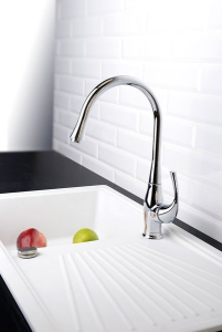 Sapho PRIM stojánková dřezová baterie, chrom PR21619