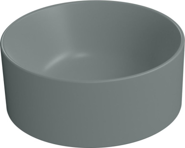 GSI KUBE X keramické umývátko na desku, průměr 32cm, agave mat 943504