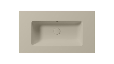 GSI PURA keramické umyvadlo Slim 82x46cm, bez otvoru, creta mat 8885008