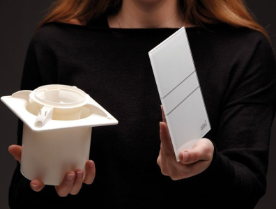 Cata E-100 GT koupelnový ventilátor axiální s časovačem, 8W, potrubí 100mm, bílá 00900100