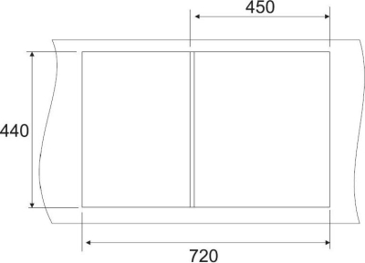 Granitový dřez Sinks CLASSIC 740 Titanium ACRCL74046072