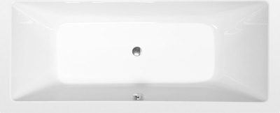 Polysan KRYSTA SLIM obdélníková vana 180x80x39cm, bílá 71710S