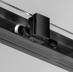 Gelco SIGMA SIMPLY BLACK obdélníkový sprchový kout 1100x900 mm, L/P varianta, rohový vstup, čiré sklo GS2111B-03