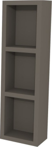 Mereo Aira, koupelnová skříňka 20 cm, horní, policová, Multidecor, Lávová šedá CN796SLAS1