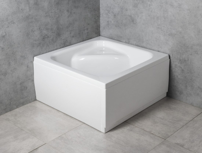Polysan VISLA panel rohový, 80x80x36cm, pravý 30348